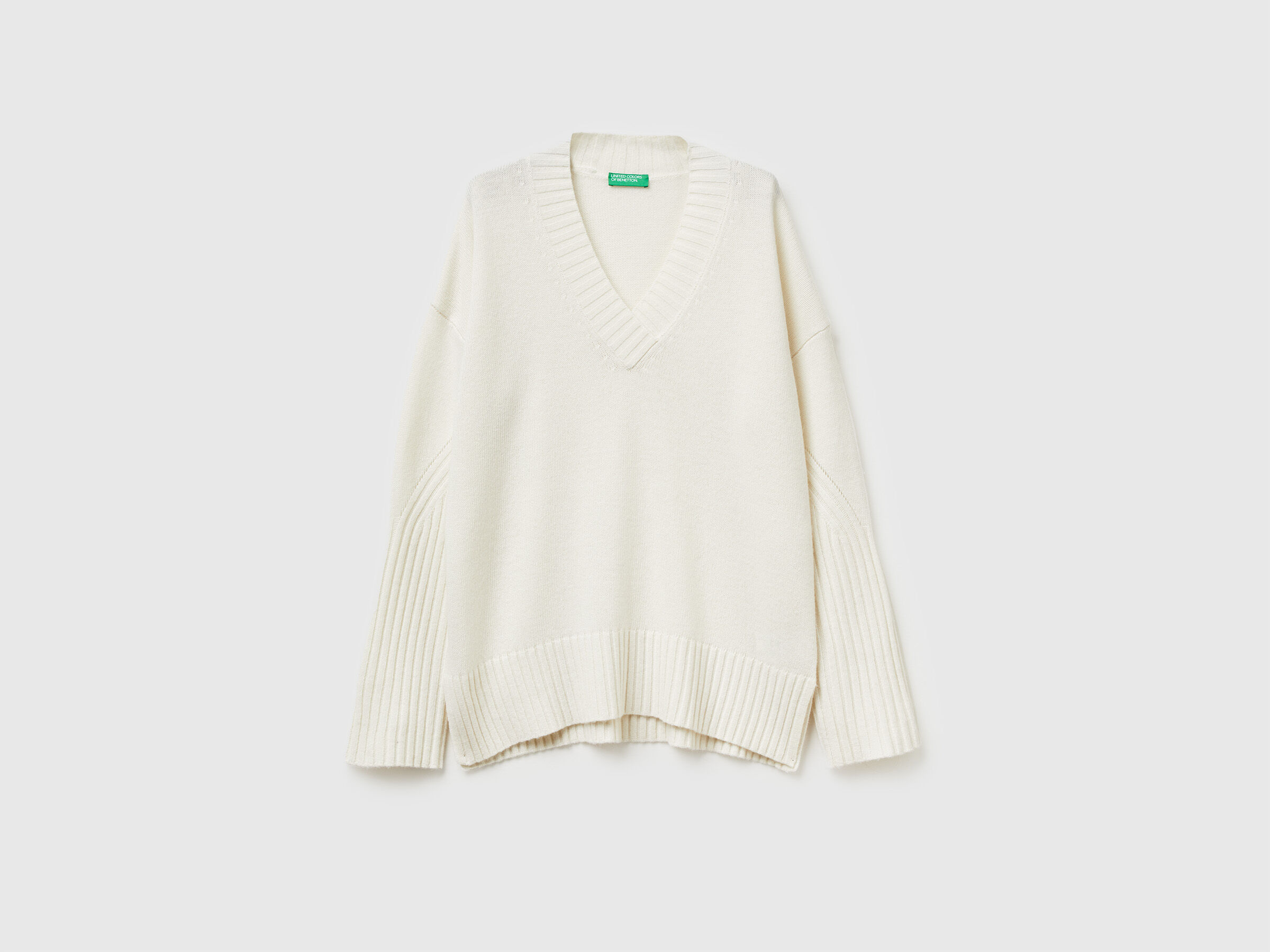 V NECK SWEATER L/S Women image number 5